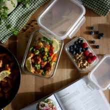 Load image into Gallery viewer, 10pc Glass Food Storage Container Set with Lids