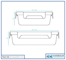 Load image into Gallery viewer, 10pc Glass Food Storage Container Set with Lids