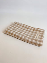 Load image into Gallery viewer, Pure French Linen Tea Towel - Gingham