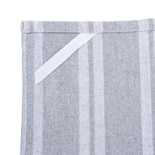 Load image into Gallery viewer, Nicola Spring Turkish Cotton Tea Towel - 60 x 40cm: Grey Stripe
