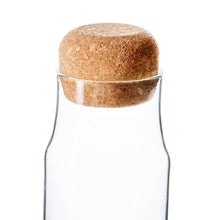 Load image into Gallery viewer, Argon Tableware Glass Storage Bottle with Cork Lid - 375ml
