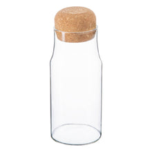Load image into Gallery viewer, Argon Tableware Glass Storage Bottle with Cork Lid - 375ml
