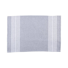 Load image into Gallery viewer, Nicola Spring Turkish Cotton Tea Towel - 60 x 40cm: Grey Stripe
